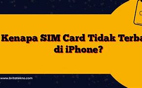 Biaya Service Iphone Sim Card Tidak Terbaca